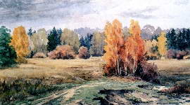 Дорога в лес. 2003г.